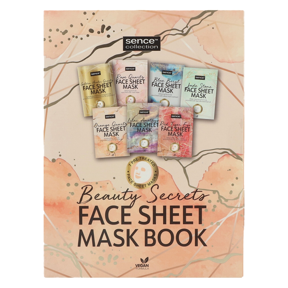 Coffret masques visage en tissu - Beauty Secret - Sence