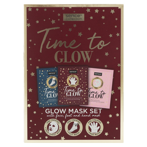 Mini coffret masques - Time to glow - Sence Collection
