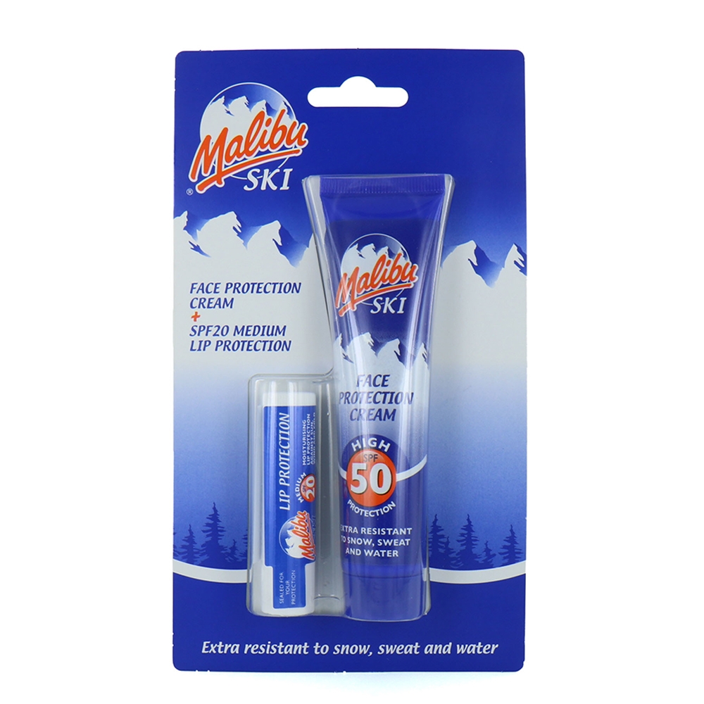 Crème solaire spécial ski SPF 20 - Visage & lèvres