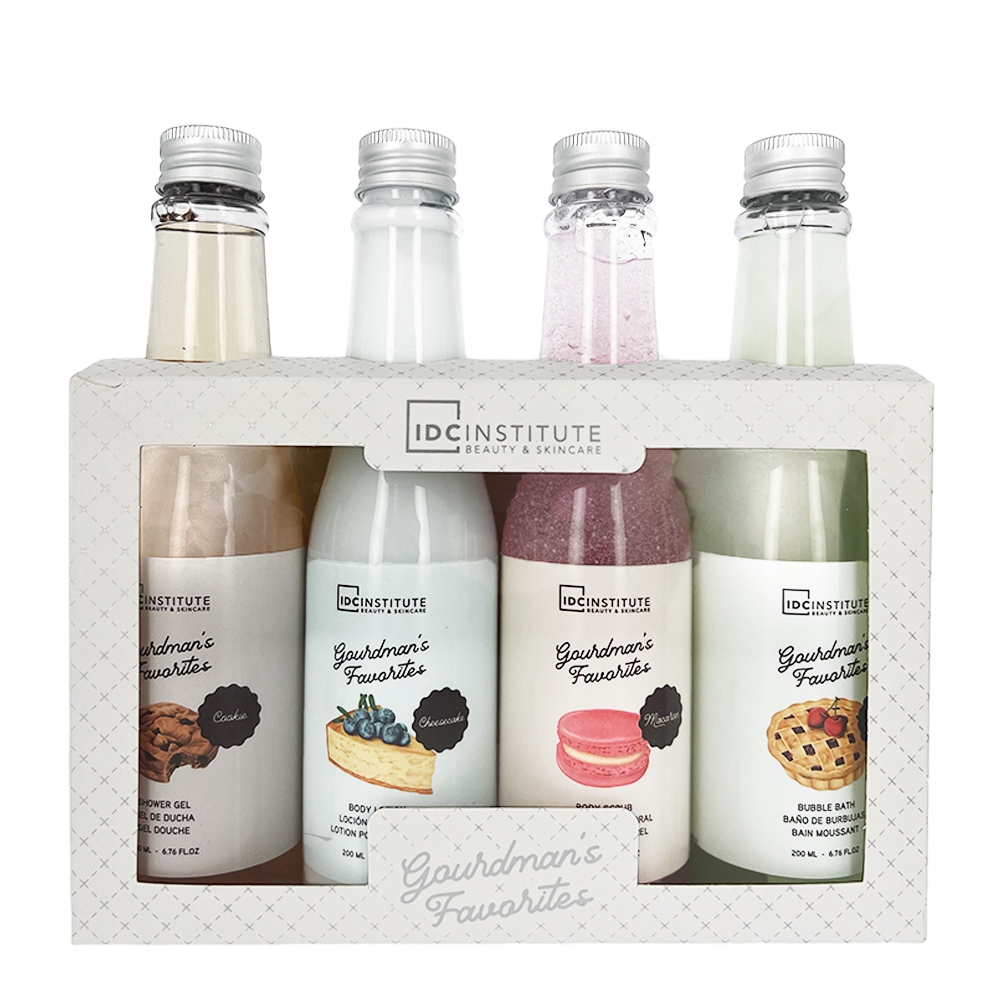 Coffret cadeau - Bouteilles soin corps Gourman's - IDC