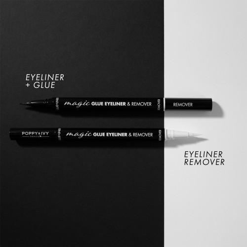 Eyeliner colle à faux cils & démaquillant - Noir - Absolute New York