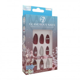 Faux ongles Glamorous winter - Sugar & spice - W7