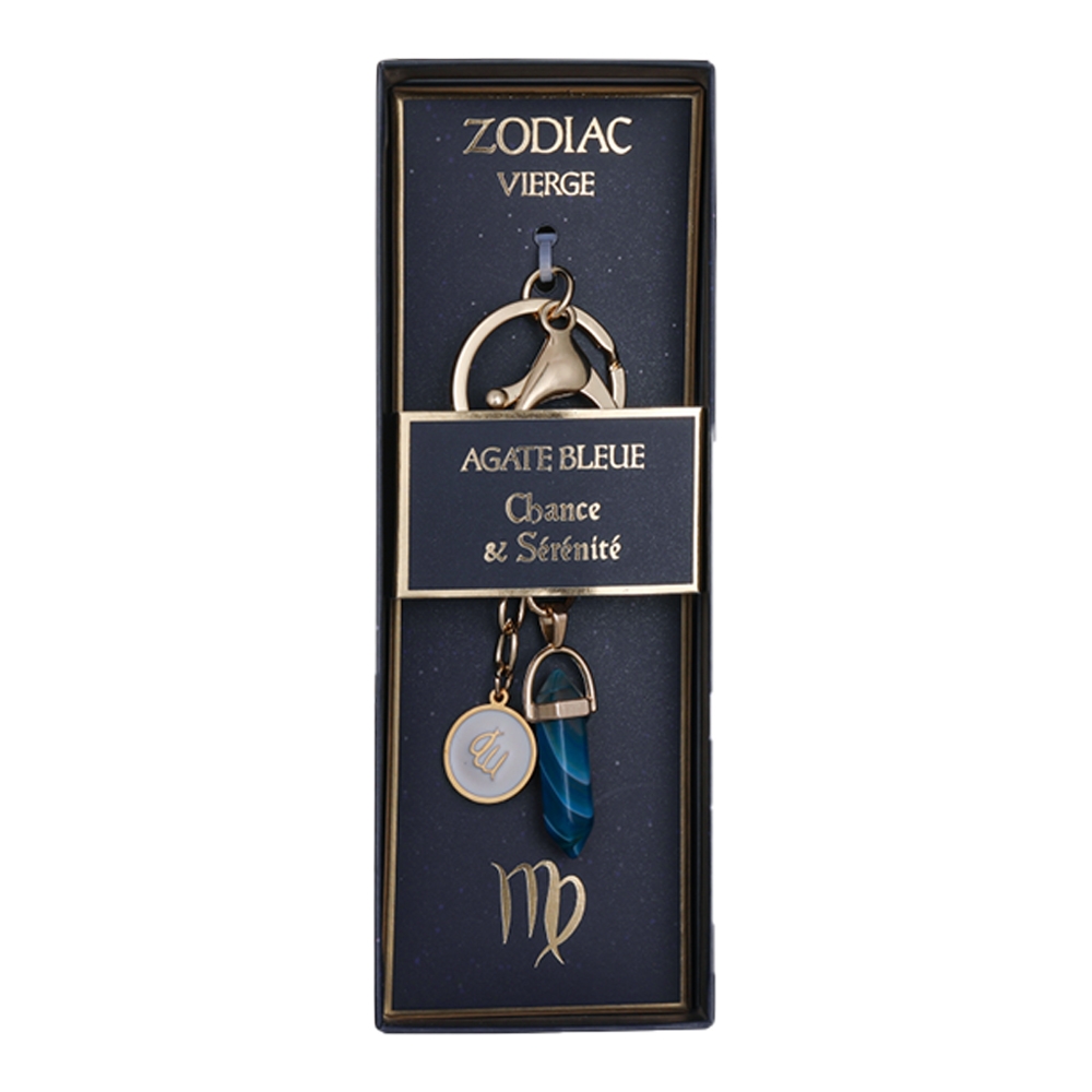 Porte clés signe astrologique - Vierge - Stella Green
