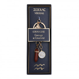 Porte clés signe astrologique - Verseau