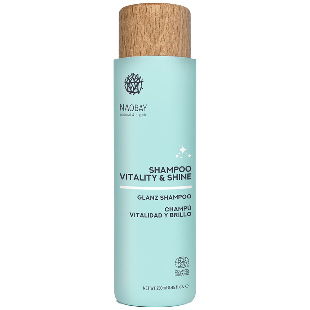 Shampoing bio - Vitalité et brillance - Naobay