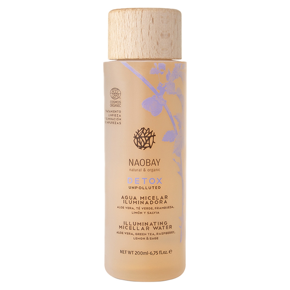 Eau micellaire illuminatrice - Detox anti-pollution - Naobay