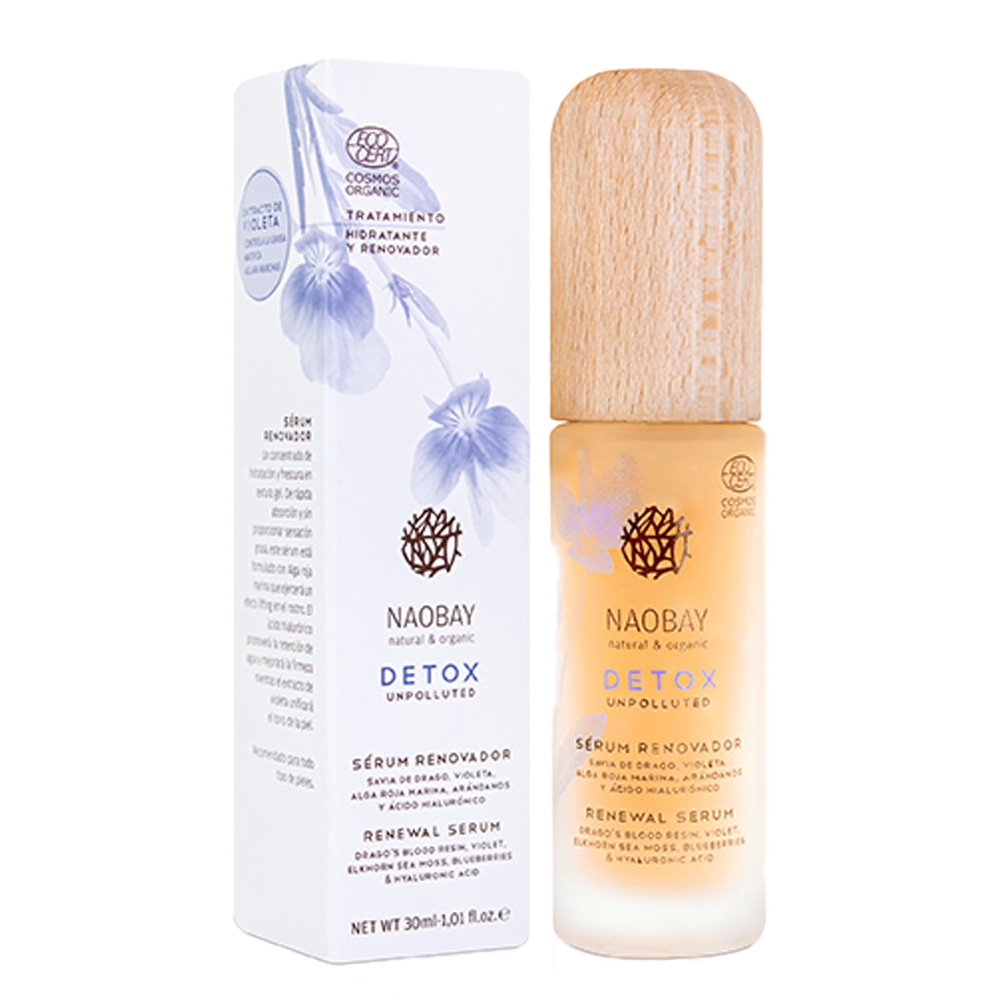Sérum régénérant bio - Detox anti-pollution - Naobay