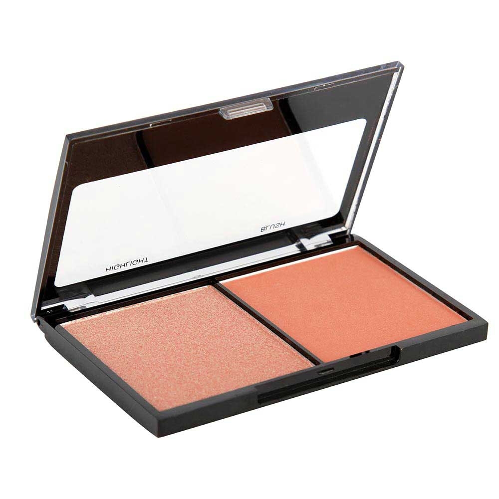 Palette duo Highlighter et blush SAGA Cosmetics