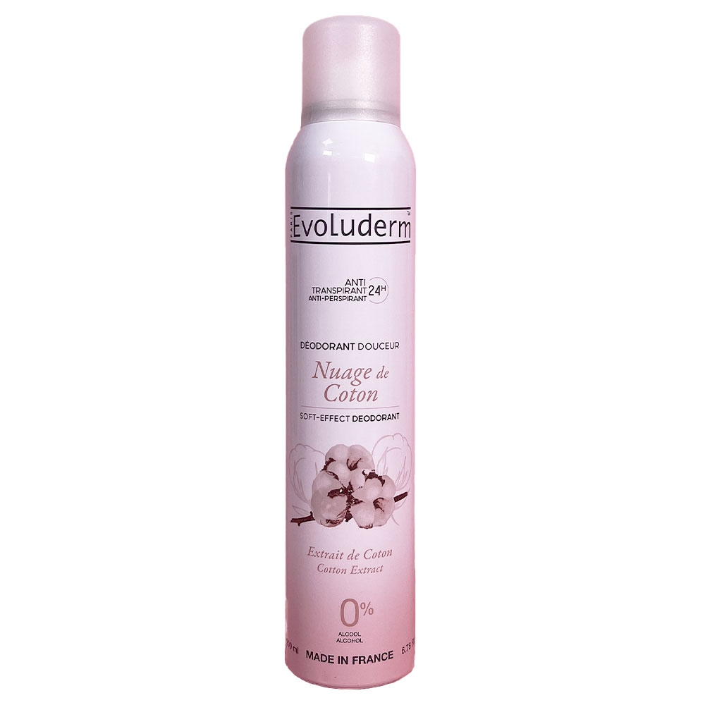 Anti transpirant - Tenue 24 heures - Evoluderm