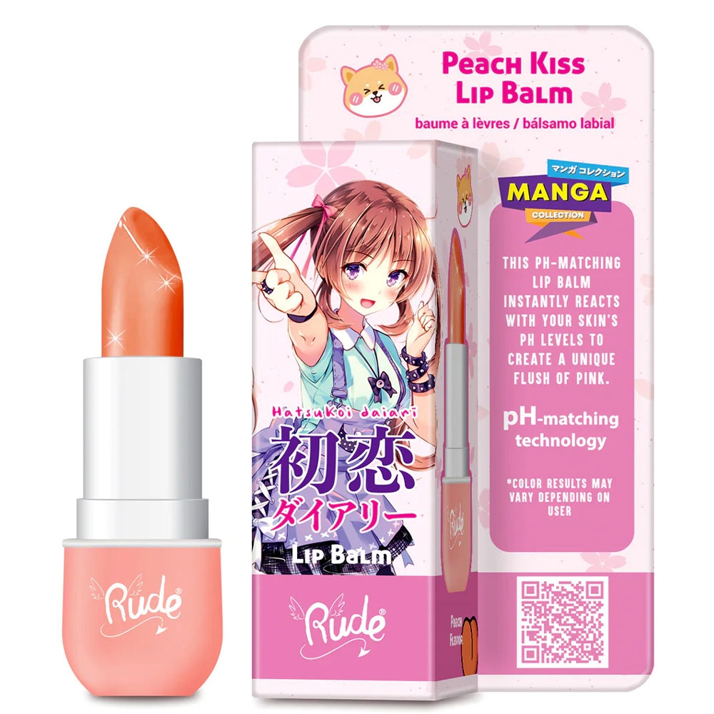 Soin hydratant lèvres - Senteur peach - Rude Cosmetics
