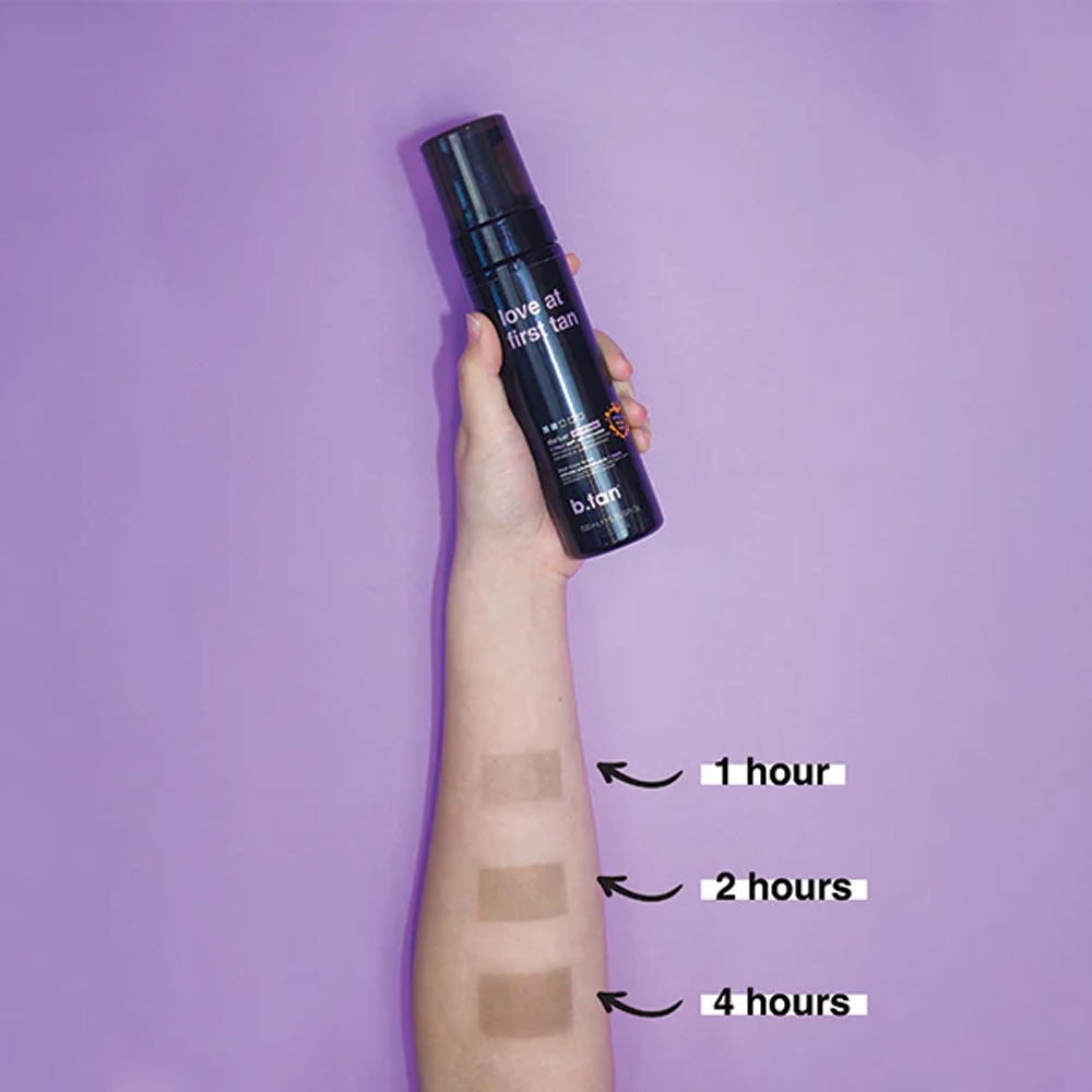 Swatch mousse autobronzante B.TAN Swatch mousse autobronzante B.TAN