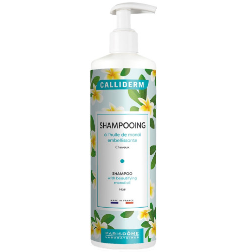 Shampoing monoï - hydratation et brillance - Calliderm