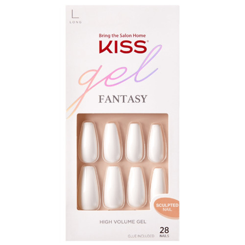 Capsules blanches longues - KISS USA