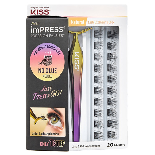 Kit faux cils - cils et applicateur inclus - KISS USA