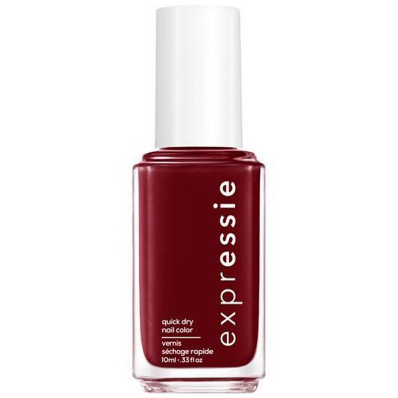 Manucure rapide - Teinte bordeaux - Essie