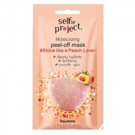 Masque peel-off à la pêche - Selfie Project - SAGA Cosmetics
