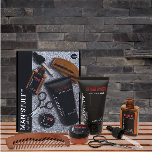 Coffret soins barbe - ambiance