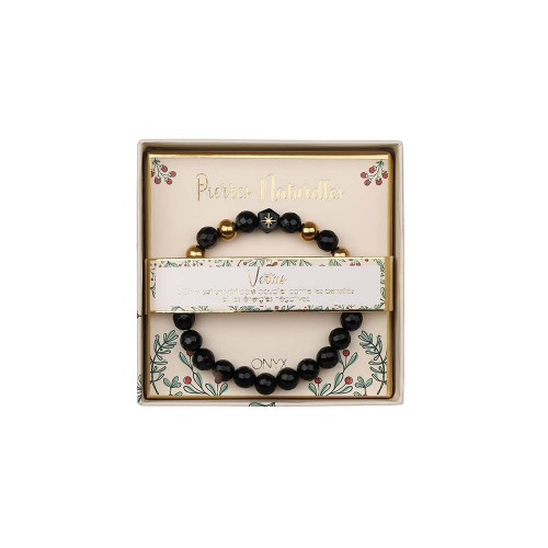 Bracelet vertus - Onyx | STELLA GREEN | SAGA COSMETICS