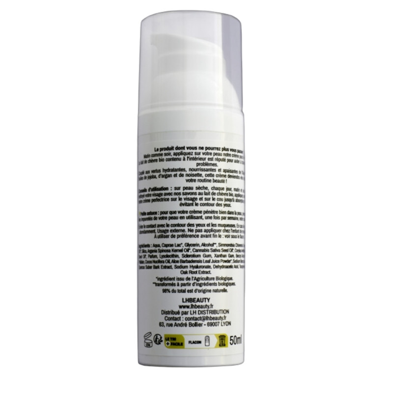 Crème visage au lait de chèvre bio | LH Beauty Crème visage au lait de chèvre bio | LH Beauty