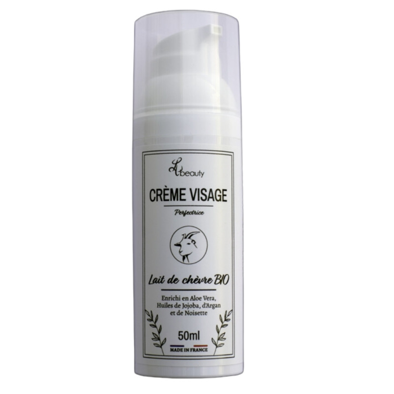 Crème visage au lait de chèvre bio Crème visage au lait de chèvre bio