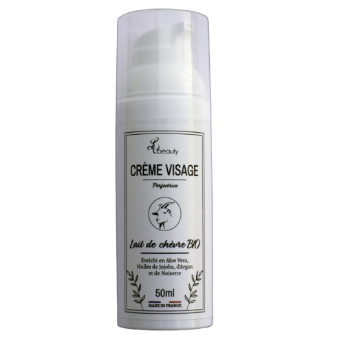 Crème visage au lait de chèvre bio