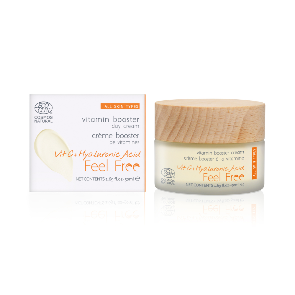 Creme booster vitamine C feel free saga cosmetics anti-âge