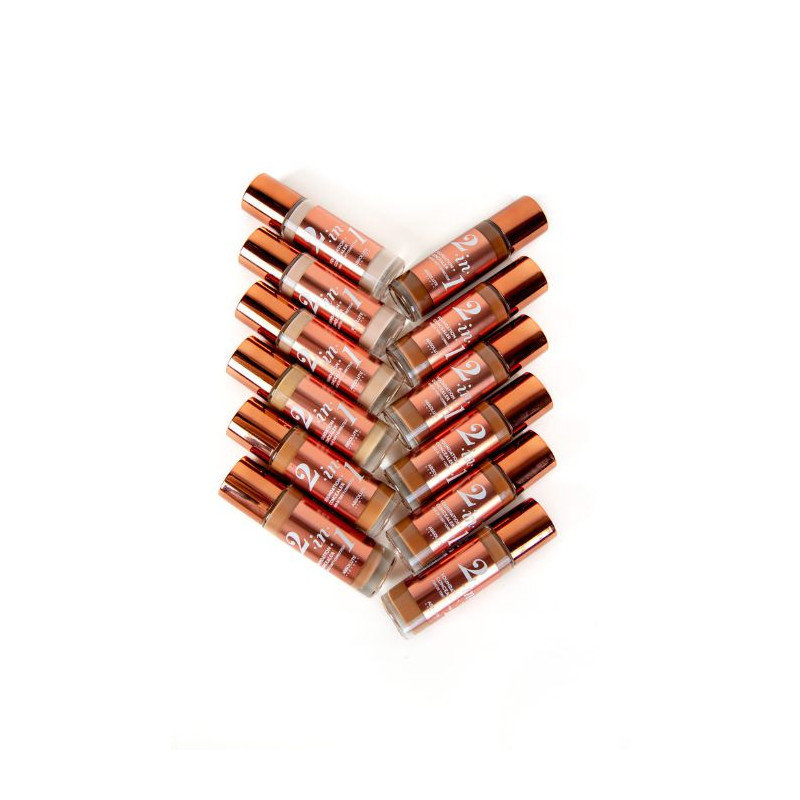 Toutes les teintes de fond de teint Correcteur 2-en-1 de chez ABSOLUTE NEW YORK