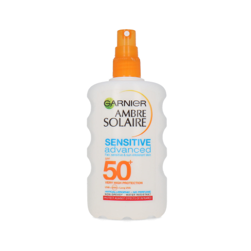 Spray ambre solaire sensitive 50+ - Garnier Ambre Solaire