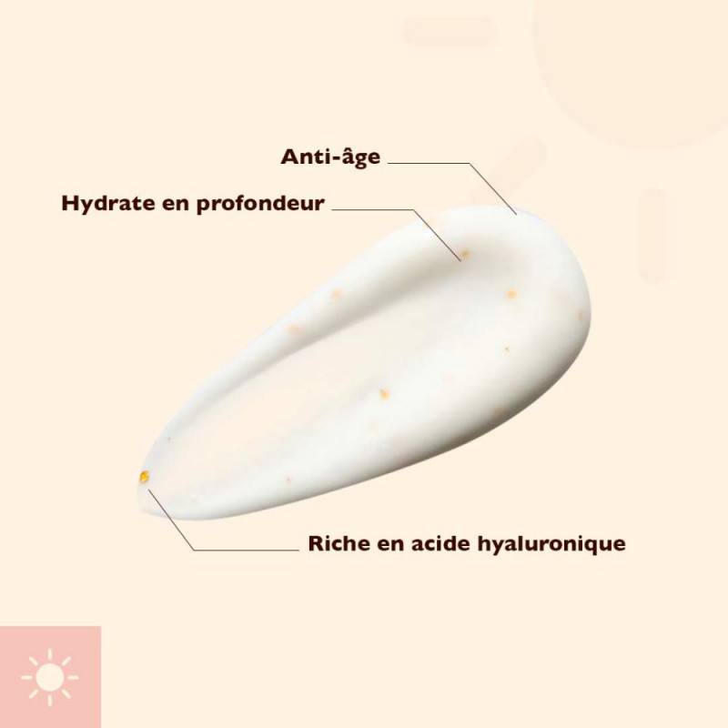 Bénéfices crème de jour or 24K