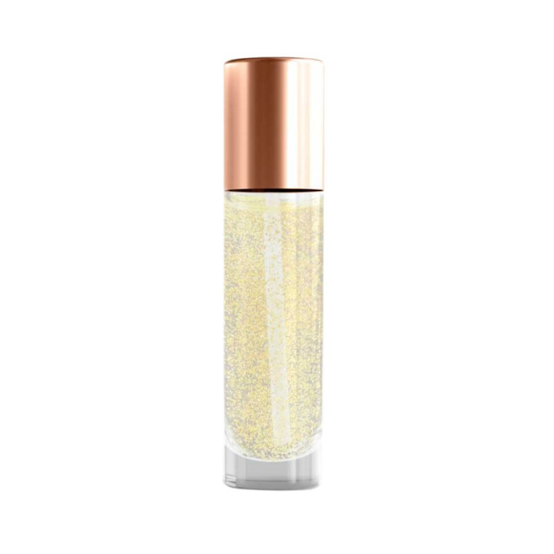 Dos produit essence hydratante visage or 24K