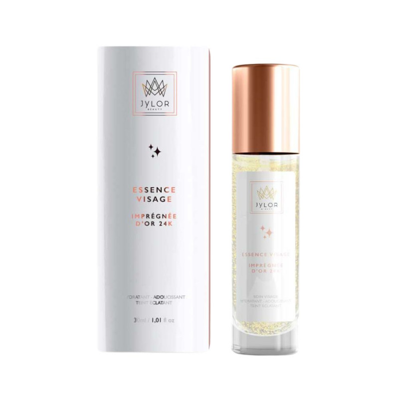 Packaging essence hydratante visage or 24K