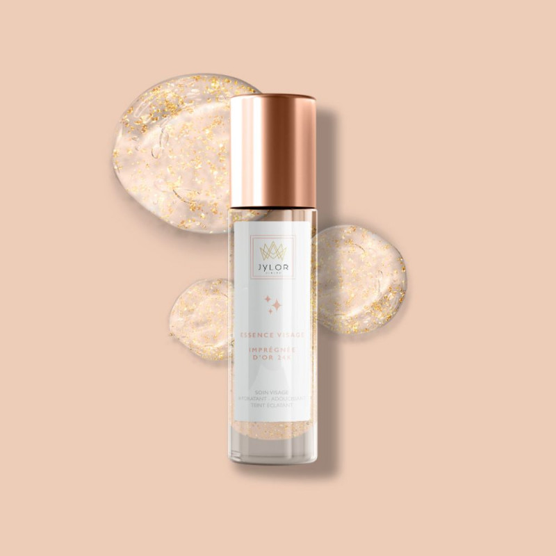 Texture essence hydratante visage or 24K