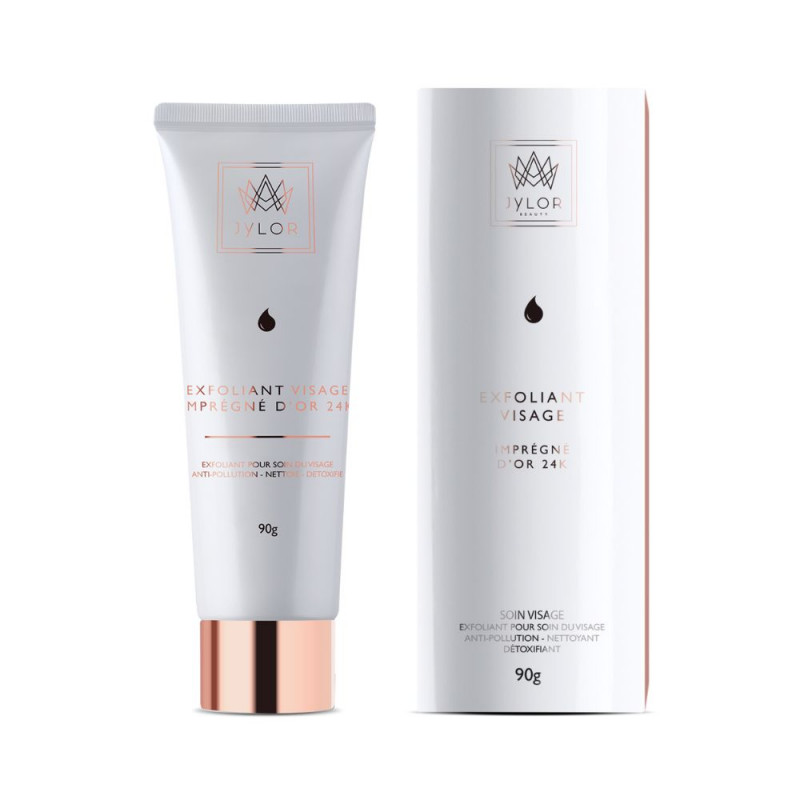 Ambiance exfoliant visage or 24K