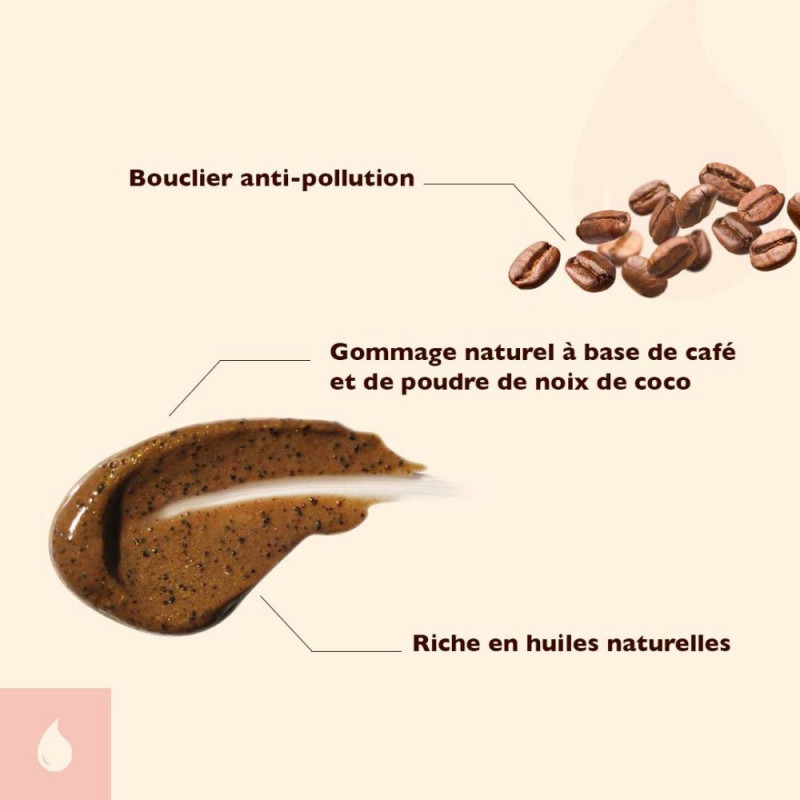 Bénéfices exfoliant visage or 24K