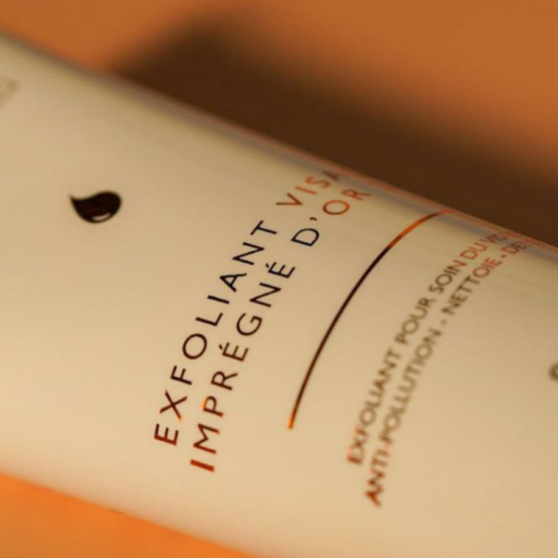 Ambiance exfoliant visage or 24K