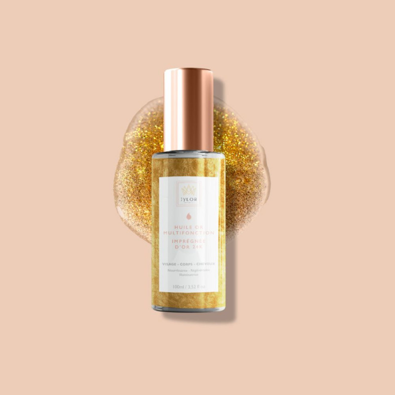 Texture huile multifonction or 24K