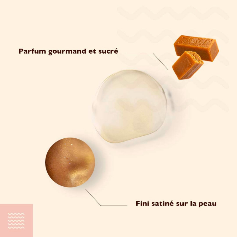 Notes de la brume parfumée - sweet gold