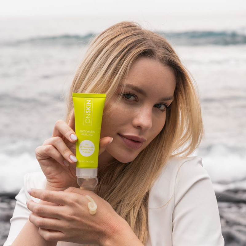 Test du gommage enzymatique - ON SKIN