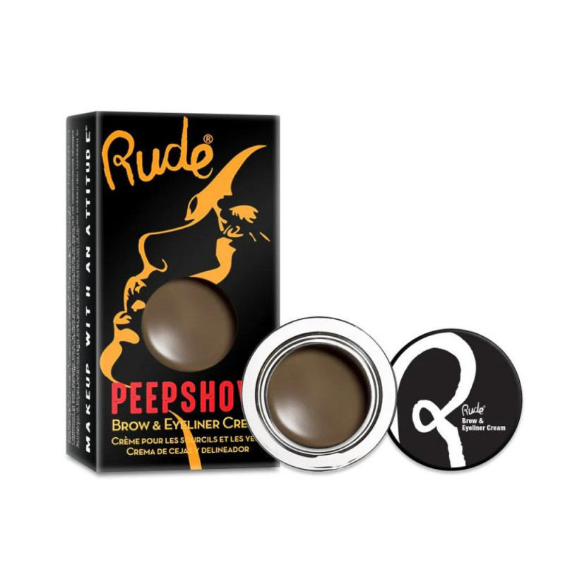 Eyeliner Peepshow marron one to one - RUDE cosmetics