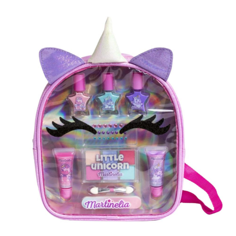Coffret beauté enfant - Sac licorne - face Coffret beauté enfant - Sac licorne - face
