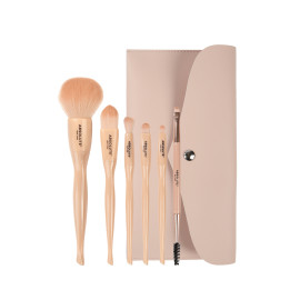 Kit de 6 pinceaux à maquillage avec trousse