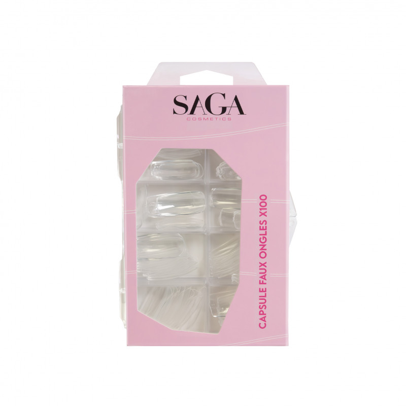 Capsules faux ongles x100 | SAGA COSMETICS