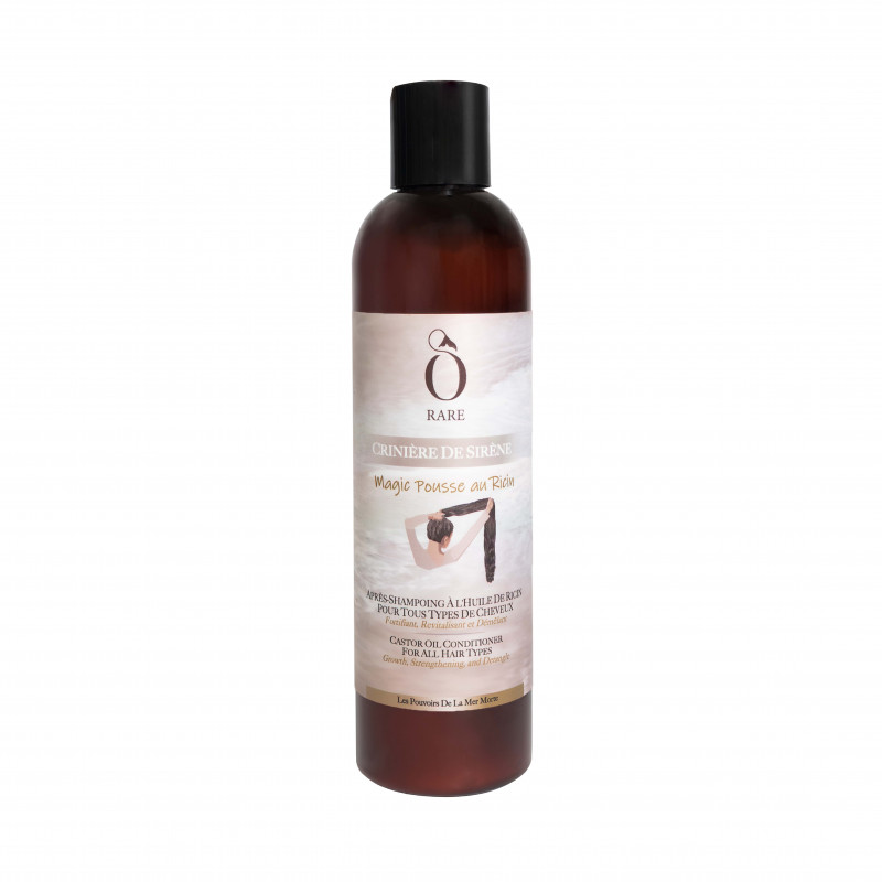 Bouteille d'après shampoing à l'huile de ricin - Magic pousse
