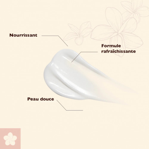 Texture nourrissante et senteur rafraîchissante Texture nourrissante et senteur rafraîchissante