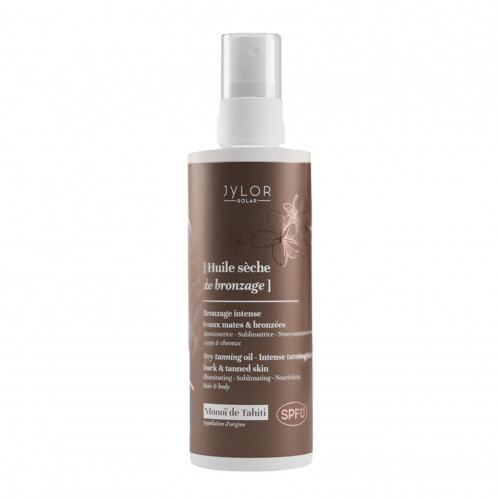 Huile sèche de bronzage - Monoï Huile sèche de bronzage - Monoï