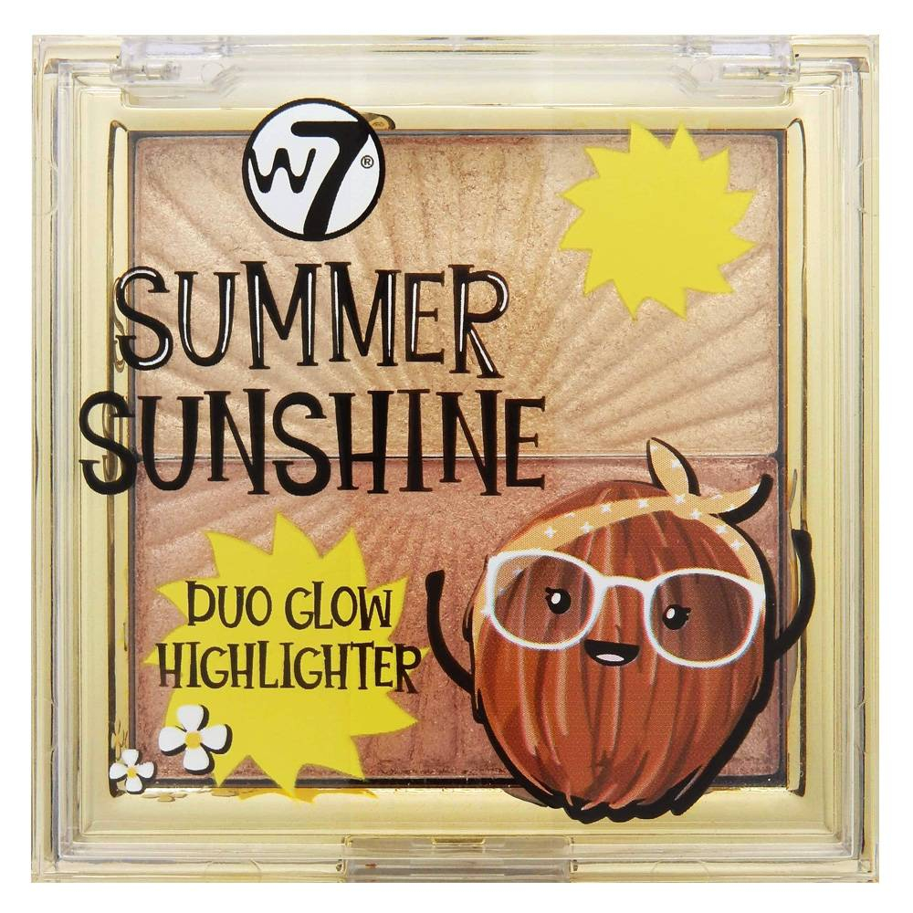 Duo d’highlighter Summer sunshine - W7 Duo d’highlighter Summer sunshine - W7