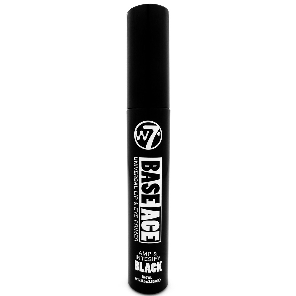 Base noir en tube pour fard à paupières et lèvres.