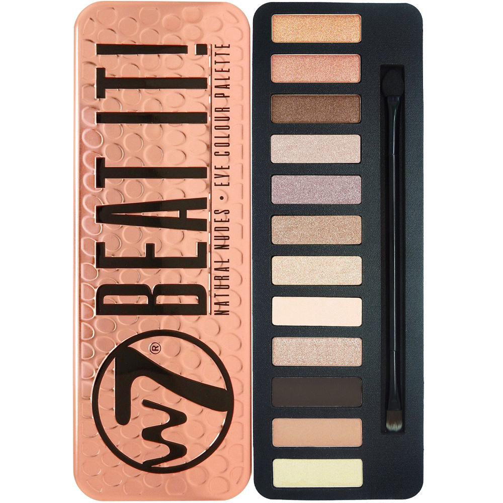 Palette 12 fards à paupières aux différents finis Natural Nudes Beat It