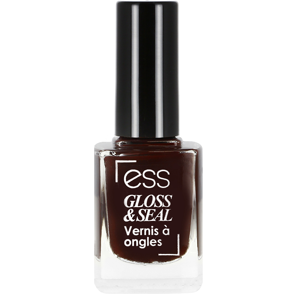 vernis à ongles - rouge noir - ess