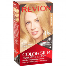 Coloration cheveux Colorsilk - 74 blond moyen - Revlon